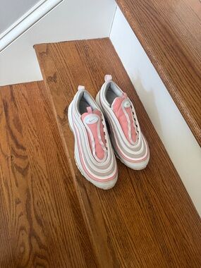 Nike Air Max 97 Rose and Cream Sneakers